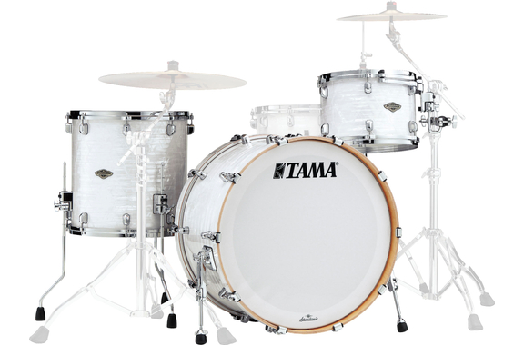 Tama WBR34CZS-WP Starclassic Walnut/Birch Duracover Wrap White Pearl image 1