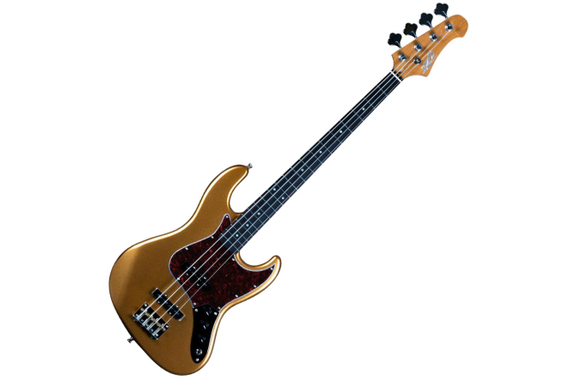 Jet Guitars JJB-300 GD R Bass Gold image 1