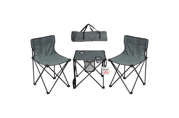 Stagecaptain CS-4547 GY Ensemble Table De Camping Gris image 1