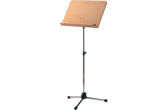 K&M 118/1 Orchesterpult Buche/Chrom image 1