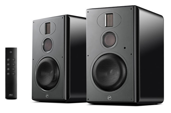 HiVi Swan H6 3-Wege Aktiv Regallautsprecher-System  - 1A Showroom Modell (Zustand: wie neu, in OVP) image 1