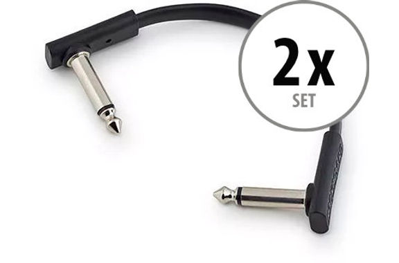 RockBoard Flat Patch Cable 10 cm 2x Set image 1