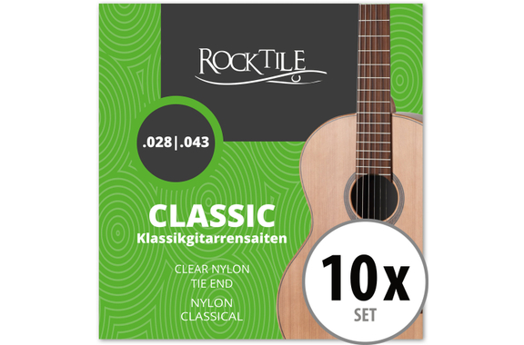 Rocktile Snaren Voor Concertgitaar Super Light 10-Pack image 1