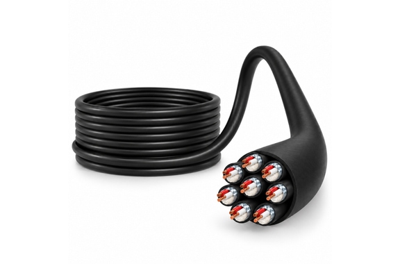 Pronomic MX8/0-25 Sub-Multicore Kabel 25m image 1
