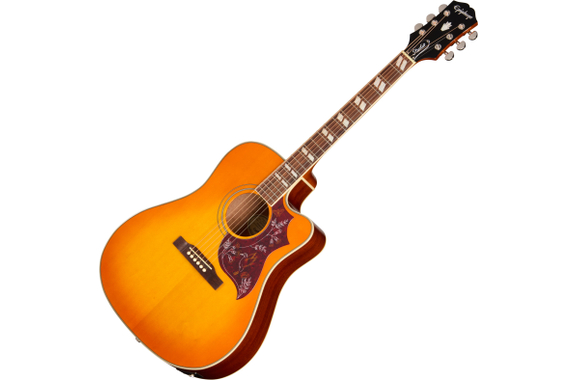 Epiphone Hummingbird Studio EC Heritage Cherry Sunburst image 1