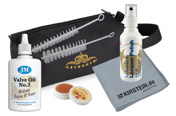 Set de Cuidado Lechgold para Instrumentos de Viento con Válvulas Perinet image 1