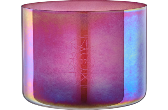 Meinl Sonic Energy ESOLCSB174 8" Essence Solfeggio Crystal Singing Bowl 174 Hz Brandy Rose image 1