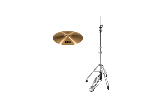 Meinl Pure Alloy 14\" Medium Hi-Hat Set Incluye Máquina Hi-Hat image 1