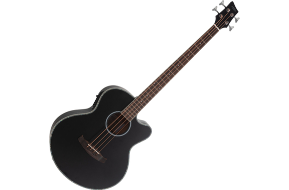 Classic Cantabile ABJ4-50CE-BK Jumbo Basse Acoustique Noir image 1