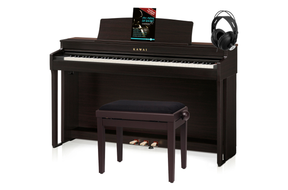Kawai CN 301 R Digitalpiano Premium Rosenholz Set image 1
