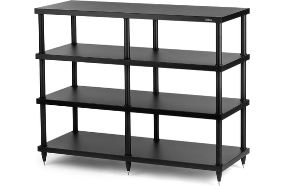 Solidsteel S4-4 Rack Audio Hi-Fi Noir image 1