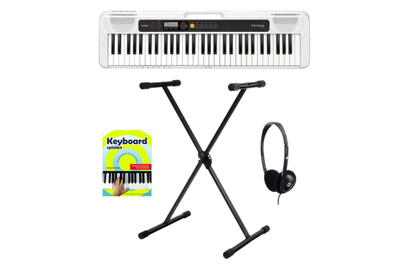 Casio CT-S200 WE Keyboard Starter Set Wit image 1