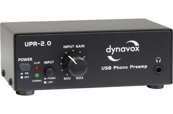 Dynavox UPR-2.0 USB Phono Preamplifier image 1