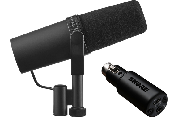 Shure MOTIV MVX2U + SM7B Bundle Microfono image 1