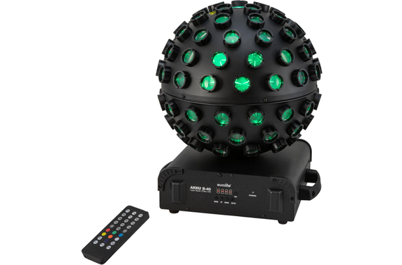 Eurolite B-40 Effet Laser Sur Batterie AIR Noir image 1