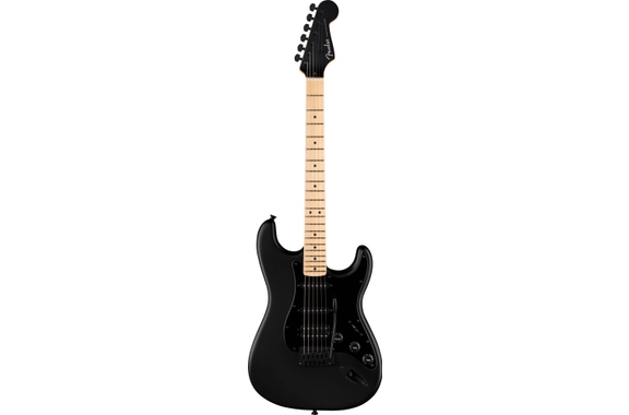 Fender Limited Edition Standard Series Stratocaster HSS Satin Black image 1
