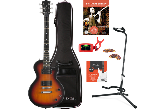 Rocktile L-100 SB E-Gitarre Sunburst Einsteiger Set image 1