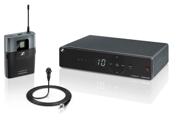 Sennheiser XSW 1-ME2 Lavalier Draadloos Set E-Band 821-832, 863-865 MHz image 1