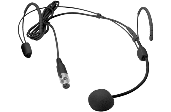 Omnitronic UHF-600 headsetmicrofoon, zwart image 1
