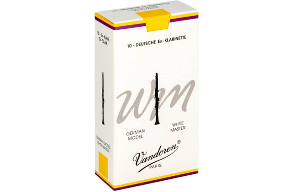 Vandoren White Master WM Anches Pour Clarinette Mib (2) Pack De 10 image 1