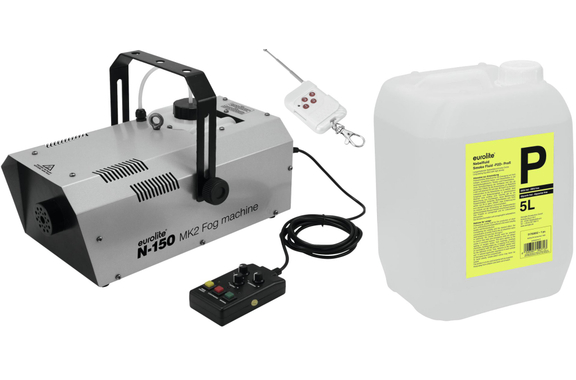 Eurolite N-150 MK2 Máquina de Humo + Set de 5L de Líquido image 1