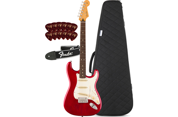 Fender Player II Stratocaster RW Transparent Cherry Burst Set image 1