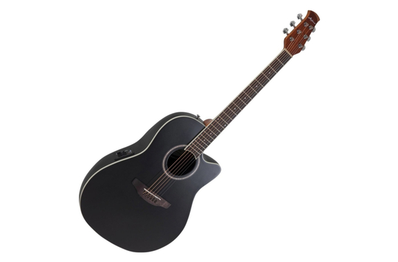 Applause AB24-5S Standard Mid Depth Guitarra Black Satin image 1