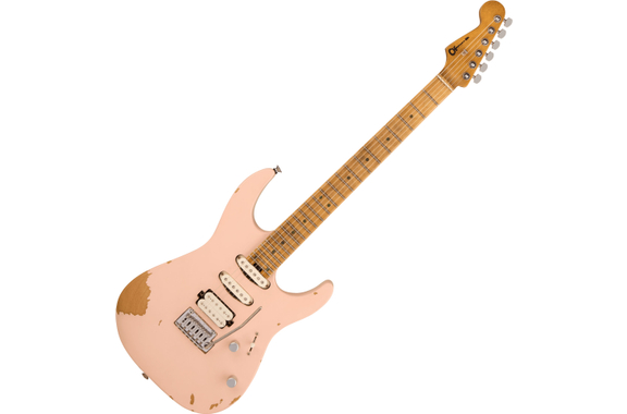 Charvel Pro-Mod Rick Graham Signature Worn Shell Pink image 1