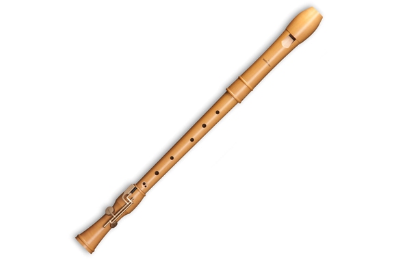 Mollenhauer Tenor Recorder Canta Pearwood with Double Key image 1