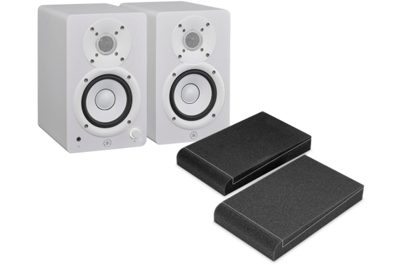Yamaha HS 4W Aktiv Studiomonitor Paar ISO Set image 1