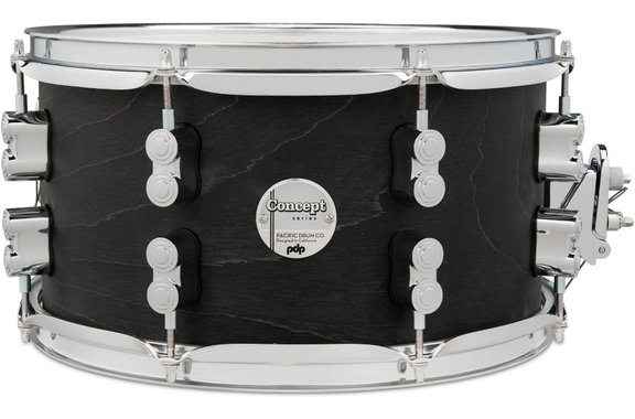 PDP Concept Black Wax Snare 13"x7" image 1