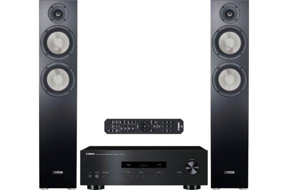 Ensemble Stéréo HiFi Yamaha A-S201 BK / Canton GLE 70 image 1