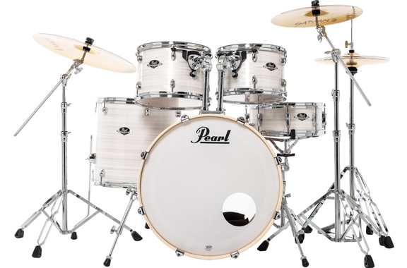 Pearl Export EXX725BR/C777 Drumkit Slipstream White image 1