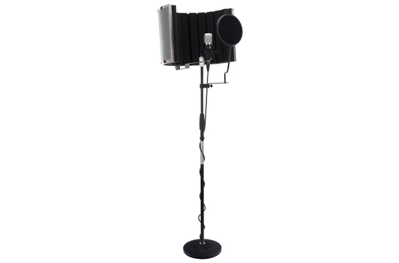 Pronomic CM-22 Microfono a Condensatore a Grande Membrana Set Completo incl. Supporto, Paravento, Micscreen & Cavo image 1