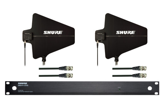 Shure UA844+SWB/LC-E UA874-WB Set Divisor/Antenas image 1