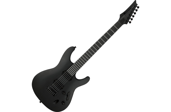 Ibanez S721RB-BKF Iron Label Black Flat image 1