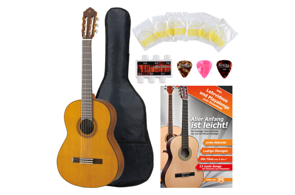 Yamaha CG162 C Guitare Classique Cèdre + Ensemble d'accessoires image 1