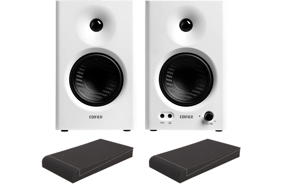 Edifier MR4 2.0 Studiomonitore White ISO Set image 1