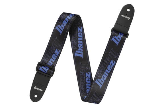 Ibanez GSD50-BL Design Guitar Strap Blue image 1