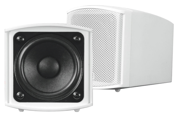Omnitronic OD-2T Coppia Di Altoparlanti Da Parete 100V Bianco image 1