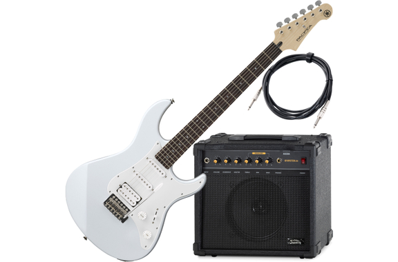 Yamaha Pacifica 012 WH Guitare Électrique White Set AK30A image 1