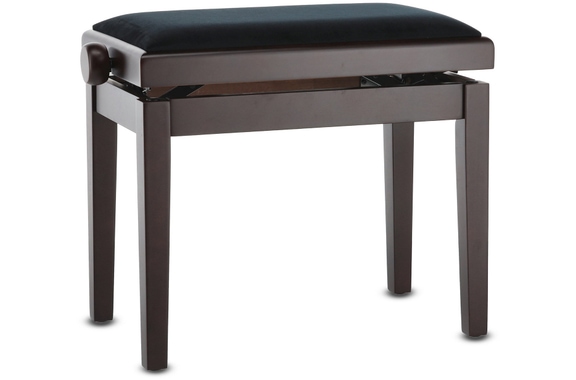 Banco De Piano Gewa Deluxe Caoba Mate image 1