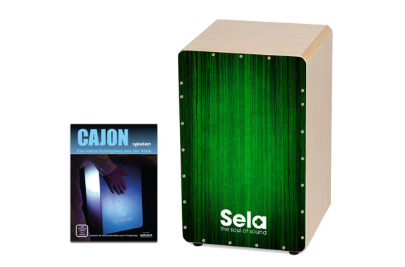 Sela Varios Cajon Green Set incl. école de cajon image 1