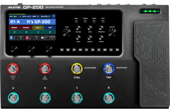 Valeton GP-200 Multi-Effekt-Prozessor  - Retoure (Zustand: sehr gut) image 1