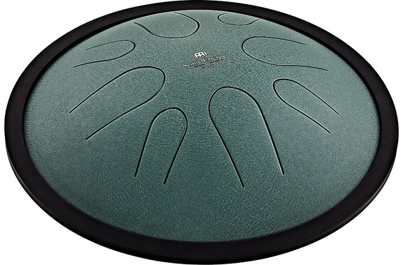 Meinl Sonic Energy 10" Compact Steel Tongue Drum Dunkelgrün image 1