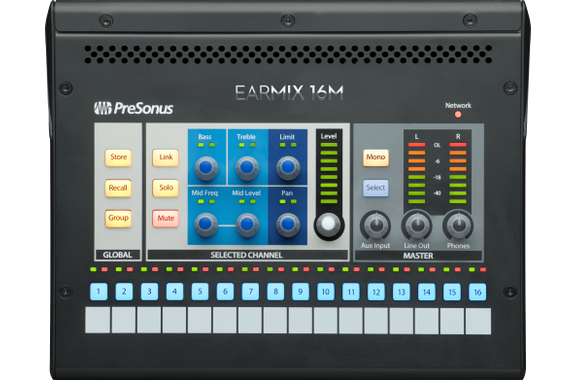 PreSonus EarMix 16M Personal Monitor Mixer image 1
