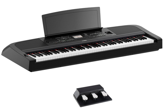 Yamaha DGX-670 B Portable Piano Nero Set Pedali image 1