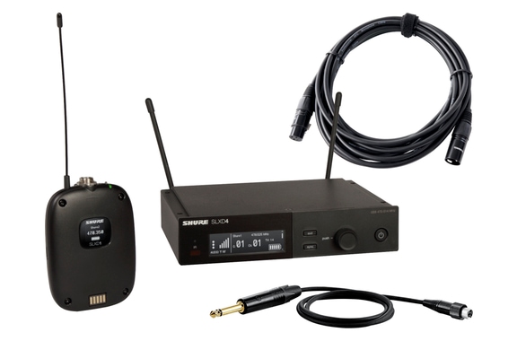 Set de Transmisor de Bolsillo Shure SLXD14E S50 Incl. Cable XLR image 1