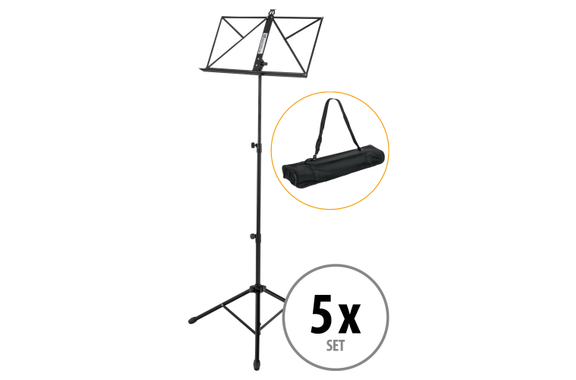 Kirstein Solid Music Stand, Heavy-Duty 5x Set image 1