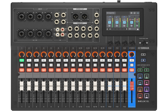 Yamaha MGX16 Mixer Digitale Nero image 1
